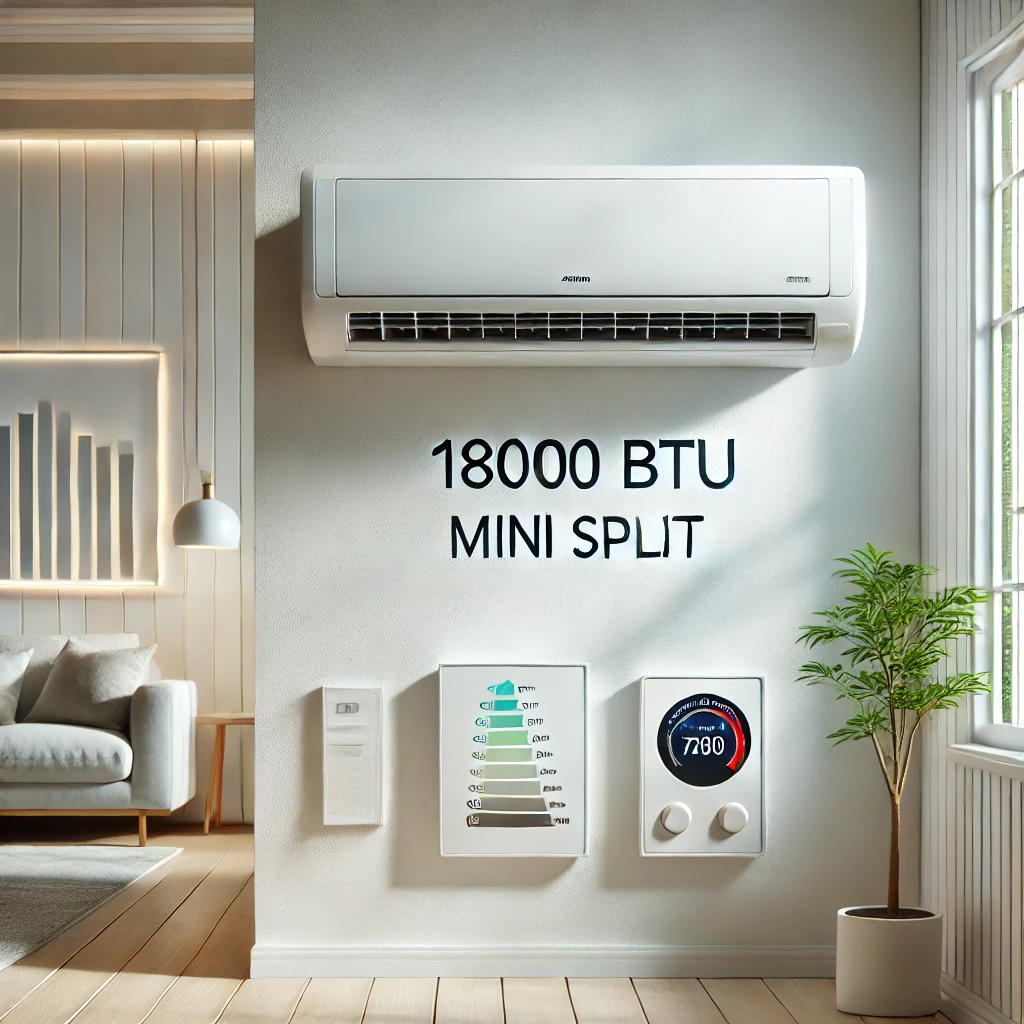 How Many Watts Does A 18000 btu Mini Split Use?