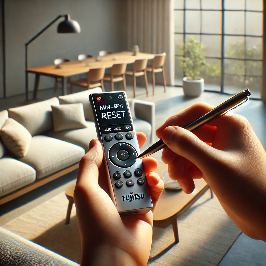 How Do I Reset Fujitsu Mini Split Remote?